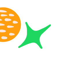 green-orange-star
